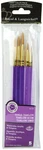 Royal & Langnickel(r) Gold Taklon Value Pack Brush SET-5/PKG 9131. Fixed Price $13.41.