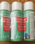 Craft Smart Acrylic Paint Mint Green 2 Fl Oz All Purpose 6 Pack. Fixed Price $5.50.