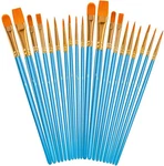 Soucolor Acrylic Paint Brushes Set Easter Basket Stuffers 20PCS Round Pointed. Fixed Price $8.99.