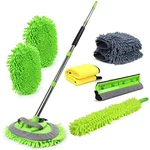 62'' Car Wash Brush With Long Handle Mop Mitt Chenille Cleaning. Fixed Price $40.49.