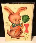 Meyercord Easter Bunny Decal #495-A Vintage Large. Fixed Price $10.95.