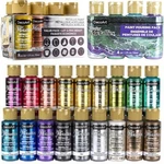 Deco Art Dazzling Metallics Collection Paint Crafters Satin Finish Acrylic. Fixed Price $26.16.