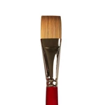 United #1727 Synthetic Sable Watercolor Brush Flat 3/4". Fixed Price $11.99.