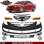 Front Bumper Cover Paintable & Grille Kit For 2009-2013 Mazda 6. Fixed Price $780.00.