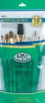 Ultra Short Sable/camel Super Value Brush SET-10/PKG (pack Of 3). Fixed Price $25.73.