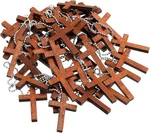 Hicarer 50 Pieces Christmas Christian Wooden Cross Charm Mini. Fixed Price $13.05.