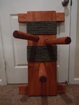 33 Inch Wooden Flat Board Wall Mount Wing Chun Dummy. Fixed Price $249.95.