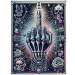 Hkejoi Skull Diamond Art Kits For Adults, Cool 12X16 In, Style 50. Fixed Price $13.04.