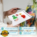 Bellofy 2X Disposable Palette Paper 9X12" Artist Mess-free Acrylic Oil Paint. Fixed Price $27.99.