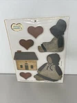 Apple Bits & Paste Wooden Cutouts Really Country #59225 Home Sweet Amish. Fixed Price $14.99.