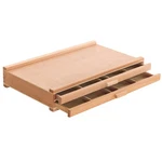 Us Supply 2-DRAWER Artist Wood Pastel, Pen, Marker Storage Box. Fixed Price $29.99.