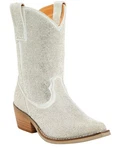 Dingo Girls' Silver Dollar Embellished Western Boot - Snip Toe DK1003. Fixed Price $119.97.