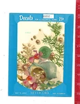 Vintage Meyercord Decorator Water Decal X321C. Fixed Price $7.00.