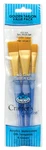 Royal Crafters Choice Brush Sets Gold Taklon Artist (filbert,round,shader Etc). Fixed Price $6.99.