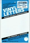 Duro 2-INCH Gothic Vinyl Letters And Numbers Set White. Fixed Price $11.70.