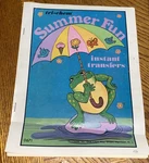 Tri-chem Summer Fun Instant Transfers Book 0671. Fixed Price $19.99.
