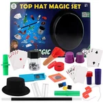 Top Hat Magic Set With 65 Props Simple For Kids & Beginners Age And Up. Fixed Price $14.99.