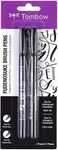 Tombow 62038 Fudenosuke Brush Pen, 2-PACK. Soft And Hard Tip Pens For Art. Fixed Price $8.99.