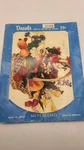 Vintage Meyercord Decals X160B Flowers Fruit Basket - Large New. Fixed Price $9.99.