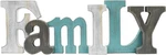 E-view Wooden Letters Decorative Block Signs Multi Colur. Fixed Price $31.18.