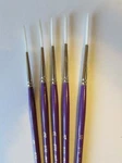 Set Of Pcs Tobgi Artist Synthetic Sable Liner-rigger Brush #1-2-3-4-5. Fixed Price $26.79.
