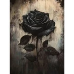 Black Diamond Art Kits For Adults,rose Flower Painting .... Fixed Price $7.99.