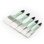 Large Area Artist Set Nylon Hair Brushes Freestyle Varnish 1" To 3". Fixed Price $12.00.