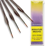 Rigger Watercolor Liner Brushes 4 Pc Size 1 Precision Set Acrylic Oil. Fixed Price $25.63.