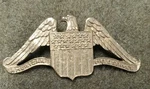 Wwi American Field Service Cap Badge With Brass Finish(ambulance Volunteers). Fixed Price $20.00.