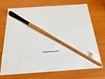 Princeton Catalyst Polytip Filbert 8 Long-handled Brush 6400 Series New!. Fixed Price $22.00.