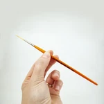 Alan Johnson Signature Pinstriping Paint Brush By Andrew Mack Sizes 4/0, 2/0 & 1. Fixed Price $13.00.