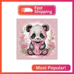 Tontut Diamond Art Painting Kits, Panda 5D Special Shape Beginner Crystal. Fixed Price $15.94.