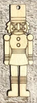 Ready To Paint Wood Ornament - #201 Nutcracker Free Shipping. Fixed Price $6.00.