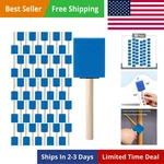 Bates- Foam Brushes 2 Inch, 50 Pack, Blue For Paint.... Fixed Price $24.29.
