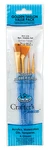 Royal Crafters Choice Brush Sets Gold Taklon Artist (filbert,round,shader Etc). Fixed Price $6.99.