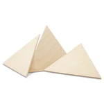 Triangle Wooden Cutouts 10", Unfinished Crafts & Geometric Decor Woodpeckers. Fixed Price $17.91.