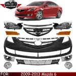 Front Bumper Cover Paintable & Grille Kit For 2009-2013 Mazda 6. Fixed Price $1100.00.