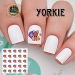 Yorkie Puppy Dog Waterslide Nail Decals Set Of 50 Instructions & Bonus. Fixed Price $5.95.