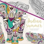 Kaisercolour Perfect Bound Coloring Book 9.75X9.75 Indian Summer. Fixed Price $16.45.