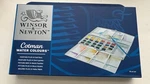 Winsor And Newton Cotman Watercolour 24 Half Pans Painting Plus Set With Brush. Fixed Price $34.99.