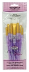 Royal Crafters Choice White Taklon Artist Brush Sets (filbert,round,shader Etc). Fixed Price $11.49.