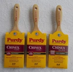(3) New 3" Purdy Chinex Elite Sprig Paint Brush. Fixed Price $47.99.