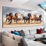 Vaiieyo Large Diamond Art Kits For Adults Horse, 12X31 Inches,. Fixed Price $14.52.