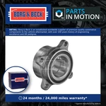 Wheel Bearing Kit Front BWK1372 Borg & Beck 3880A012 Genuine Quality Guaranteed. Fixed Price $117.67.
