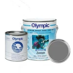 Pool Paint 1 Gallon Two Part Epoxy Gray Oasis Zeron Model 7275 Gl Olympic Steel. Fixed Price $259.99.