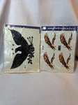 Decorcal American Eagle Vinyl A1 A54 Handpainted Decals Large Black. Fixed Price $40.00.
