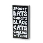 Collins Painting & Design Spooky Bats Halloween Wooden Box. Fixed Price $16.99.