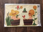 Vintage Meyercord Water Slide On Decal Bird Frog Boy Girl Wash Tub Sunflower New. Fixed Price $12.00.
