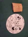 Vintage "nos" 1983 Tri-chem Sun-glo Mickey Mouse Clock #1145. Fixed Price $38.95.