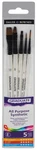 Daler-rowney Graduate All Purpose Synthetic Brush Set 5/PKG-CLASSIC Short Handle. Fixed Price $20.23.